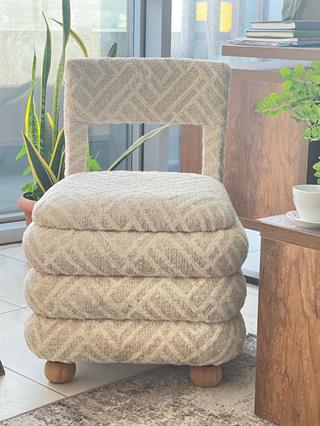 Troy Kapaklı Sandıklı Puf Sandalye