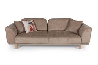  Bohem Ahşap Yataklı Koltuk Takımı