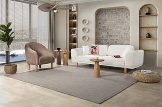  Bohem Ahşap Yataklı Koltuk Takımı