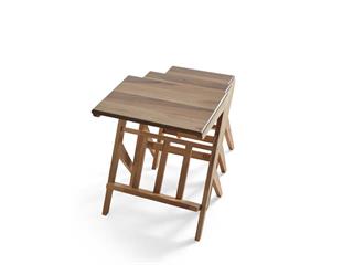 125 Ahşap 3lü Zigon Sehpa Seti