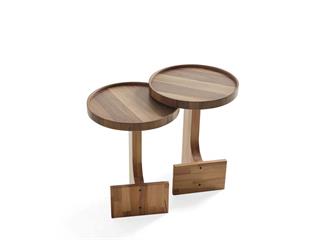 127 Ahşap 2lİ Zigon Sehpa Seti