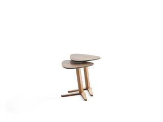 128 Ahşap 2li Zigon Sehpa Seti