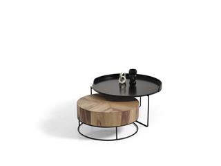 154 Ceviz ikili Orta Sehpa