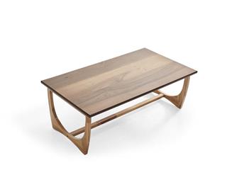 212 Orta Sehpa Doğal Ahşap Gövde Ahşap Ayaklı