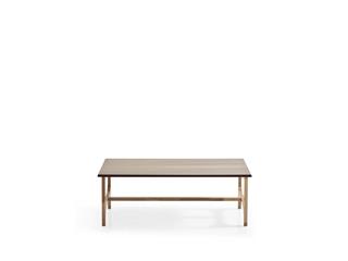 218 Orta Sehpa Doğal Ahşap Gövde Ahşap Ayaklı