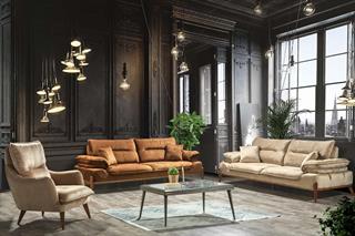 Aroda Kahve-Kum Yataklı Koltuk Takımı