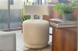 Arty Teddy Kumaşlı Puf Bench