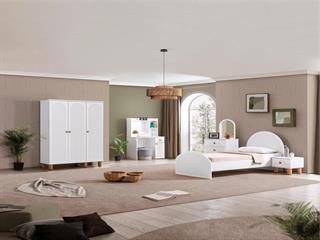 Bohem Genç Odası 3 Kapılı Dolap 