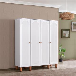 Bohem Genç Odası 4 Kapılı Dolap 