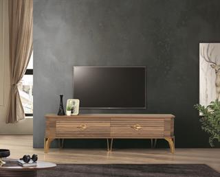 Clas Ceviz Çekmeceli Tv Ünitesi