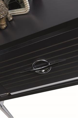 Clas L  Antrasit Şömineli 2 Çekmeceli Tv Ünitesi