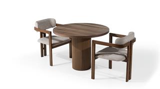 Dante Mdf Ceviz Masa Sandalye