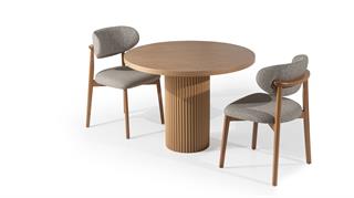 Dante Mdf Kayın Masa Sandalye