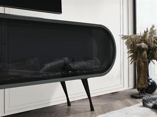 DUO Şömineli Tv Ünitesi  Antrasit