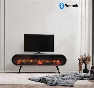 DUO Şömineli Tv Ünitesi  Antrasit