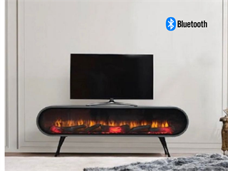 DUO Şömineli Tv Ünitesi  Antrasit