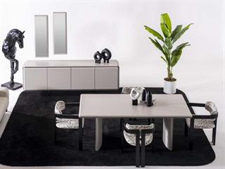 Hema Sis Gri Yemek Odası