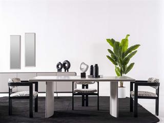 Hema Sis Gri Yemek Odası