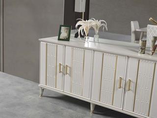 İnci Duvar Üniteli Yemek Odası Takımı