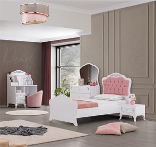 İnci Genç Odası 3 Kapılı Dolap