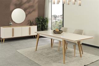 Liza Duvar Üniteli Yemek Odası Takımı