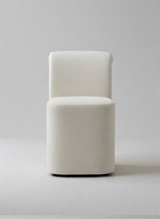 Lora Modern Silinebilir Kumaşlı Sırtlı Puf 