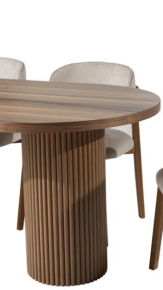 Nevada Mdf Ceviz Masa Sandalye