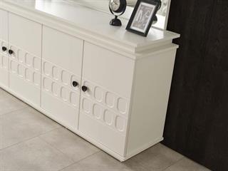 Petek Duvar Üniteli Yemek Odası Takımı