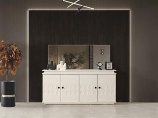 Petek Duvar Üniteli Yemek Odası Takımı