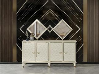 Sedef Duvar Üniteli Yemek Odası Takımı