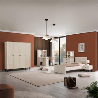 Story Genç Odası 4 Kapılı Dolap