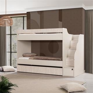 Story Ranzalı Genç Odası 3 Kapılı Dolap