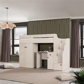 Story Ranzalı Genç Odası 4 Kapılı Dolap