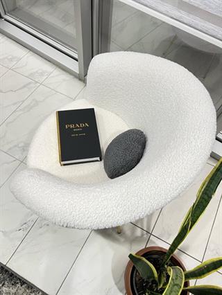 Esla Teddy Kumaşlı Tekli Berjer Sandalye