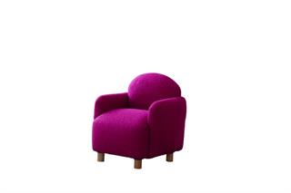 Teddy Mor Ahşap Ayaklı Çocuk Koltuk