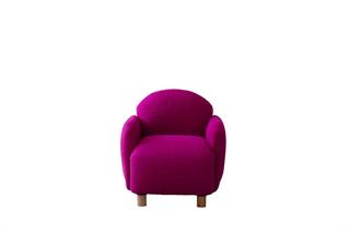 Teddy Mor Ahşap Ayaklı Çocuk Koltuk