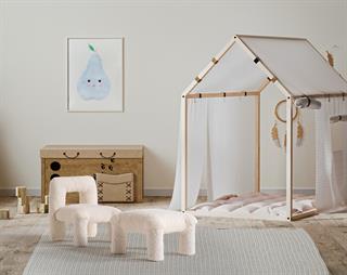 Tiny Çocuk Sandalyesi Ve Pufu