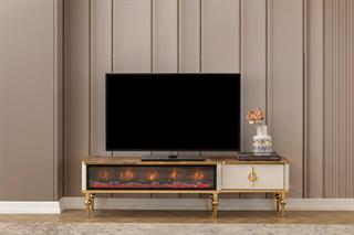 Uno Şomineli Tv Ünitesi 