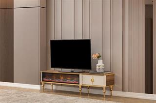 Uno Şomineli Tv Ünitesi 