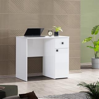 White Ranzalı Genç Odası 4 Kapılı Dolap