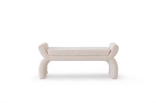 Zenn Coco Kumaşlı Modern Bench