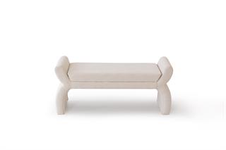 Zenn Coco Kumaşlı Modern Bench