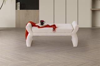 Zenn Coco Kumaşlı Modern Bench