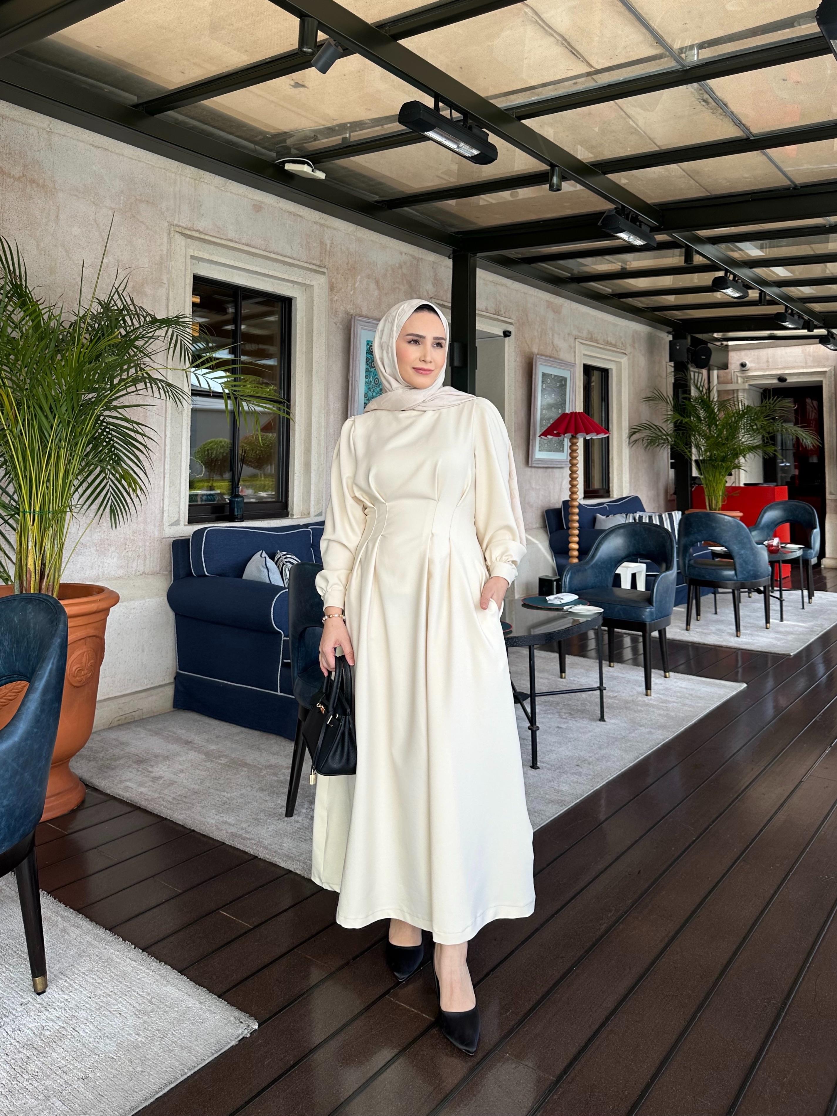 RÜYA ELBİSE KREM 