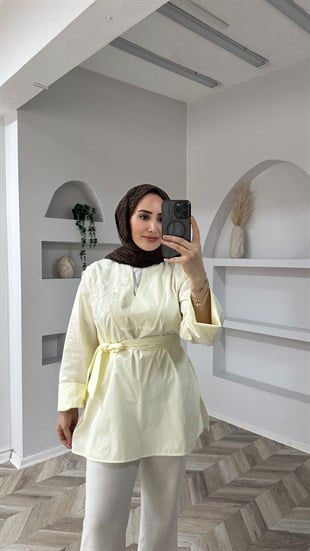 Nilda gömlek A.sarı 