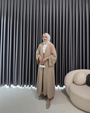Zilan abaya bej 