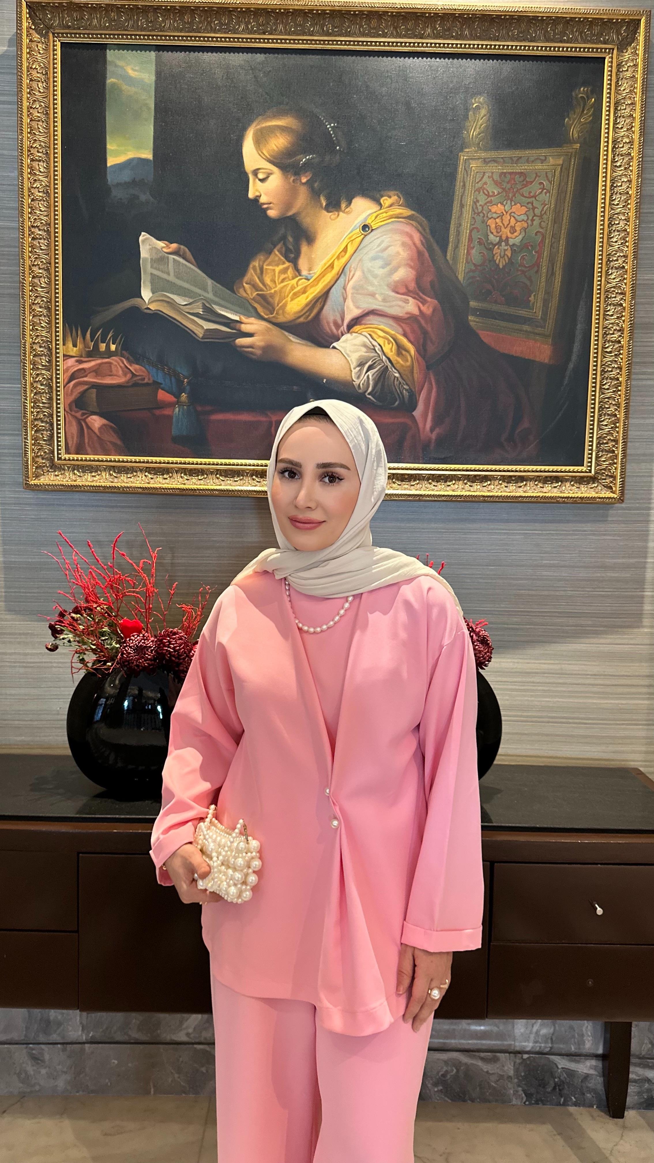 Leydi takım pembe 