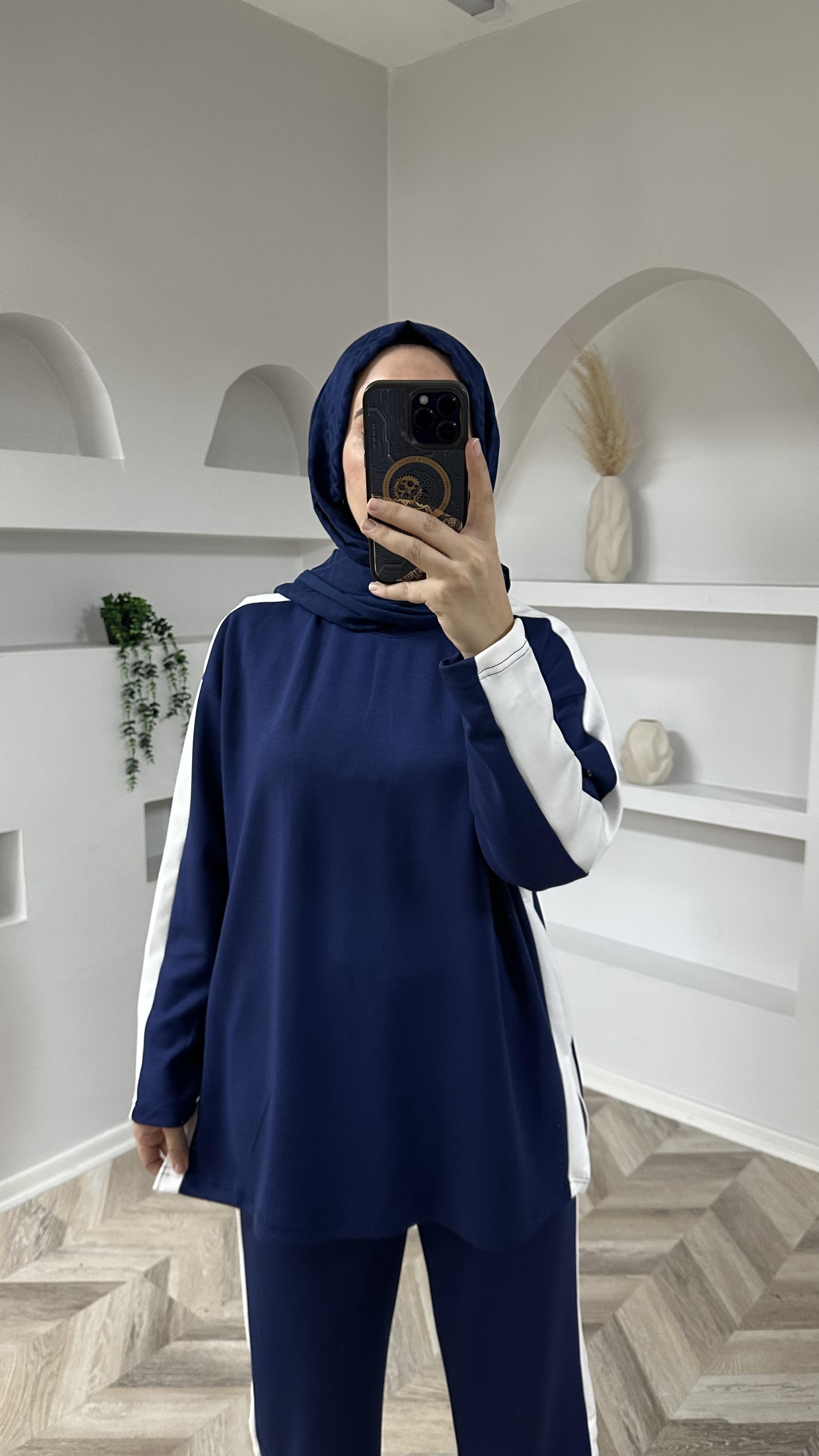 Liza oysho takım lacivert 