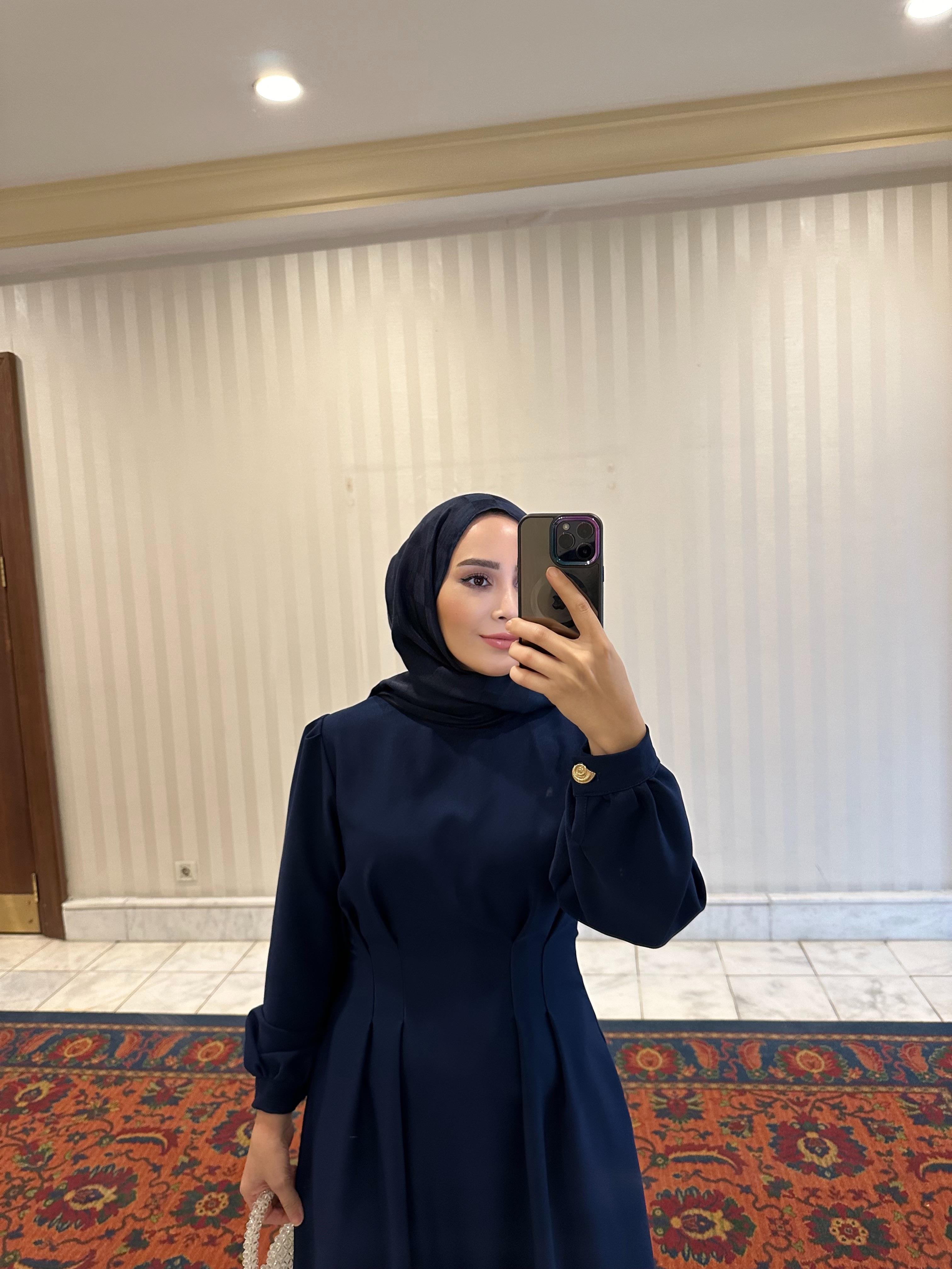 RÜYA ELBiSE LACİVERT 