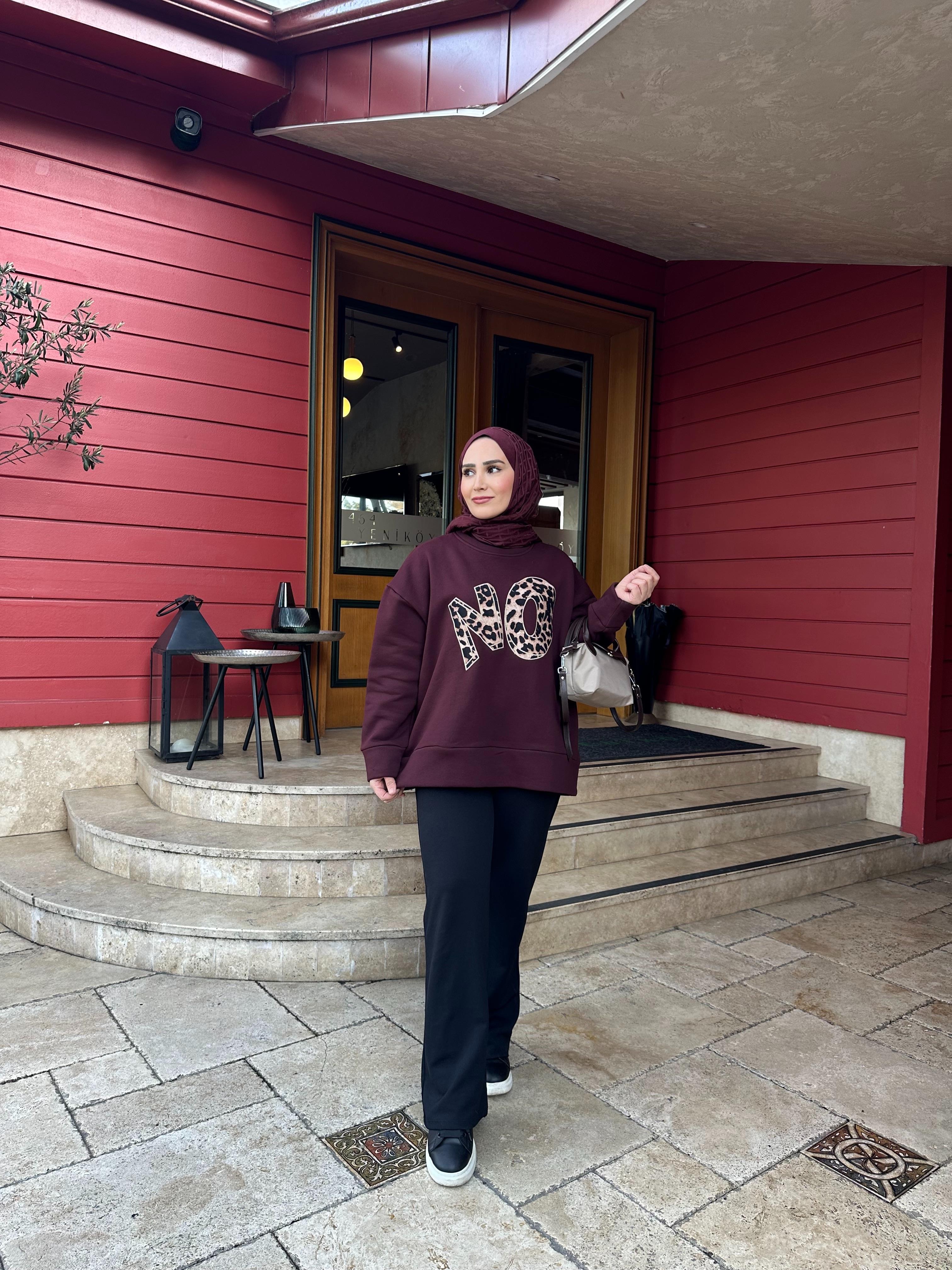 SWEATSHİRT BORDO